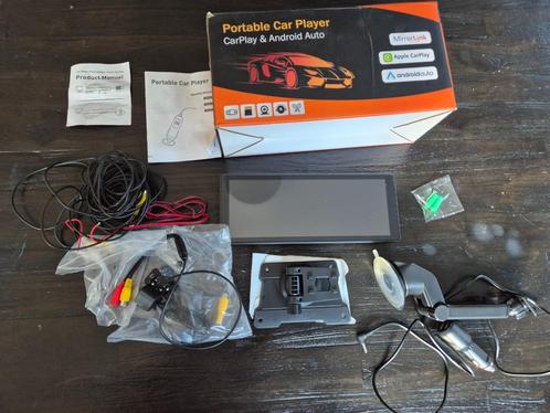 Portable CarPlay & Android Auto Inbouw Kit met Dashcam, Auto diversen, Autonavigatie, Nieuw, Ophalen of Verzenden