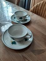 ROYAL BOCH , AQUARELLE - 2 NIEUWE  KOP & SCHOTELS, Nieuw, Ophalen of Verzenden, Overige stijlen, Kop(pen) en/of Schotel(s)