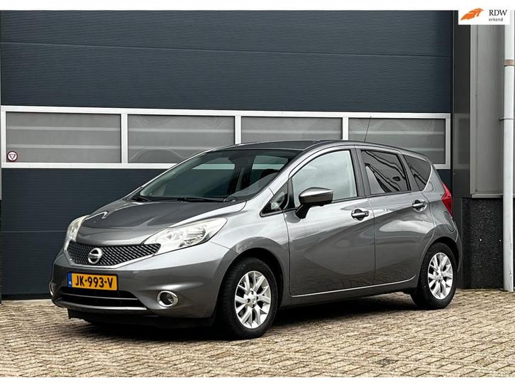 Nissan Note 1.2 Connect Edition bj.2015 360 Cam|Navi|Trekhaa, Auto's, Nissan, Bedrijf, Te koop, Note, 360° camera, ABS, Airbags