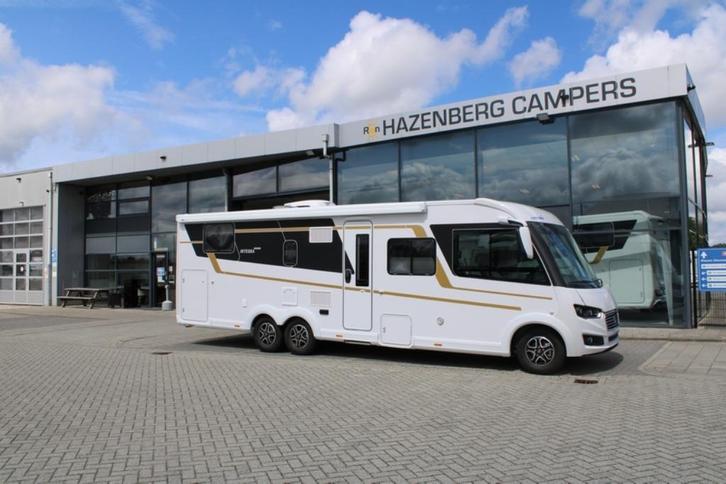 Nieuw Eura Mobil Integra 890 QB E&P level omvormer airco (89, Caravans en Kamperen, Campers, Bedrijf, tot en met 4, Integraal