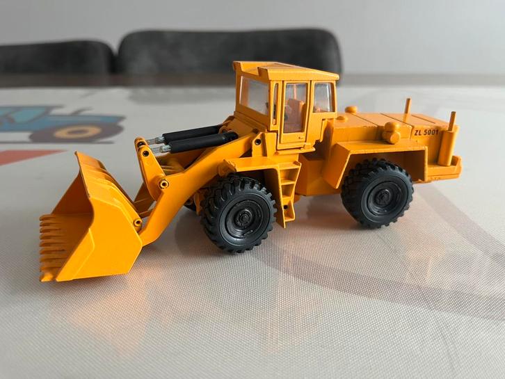 Zettelmeyer ZL 5001 shovel NZG 197 272, Hobby en Vrije tijd, Modelauto's | 1:50, Gebruikt, Hijskraan, Tractor of Landbouw, NZG