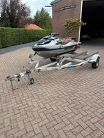 Dubbele Triton Elite waterscooter trailer, Watersport en Boten, Boottrailers, Ophalen, Zo goed als nieuw, Minder dan 6 meter, Jetskitrailer