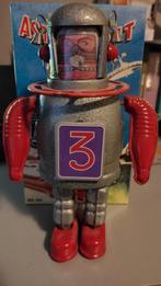 Vintage Blikken Astro-Scout Opwindbaar Speelgoed met Doos, Ophalen of Verzenden, Gebruikt