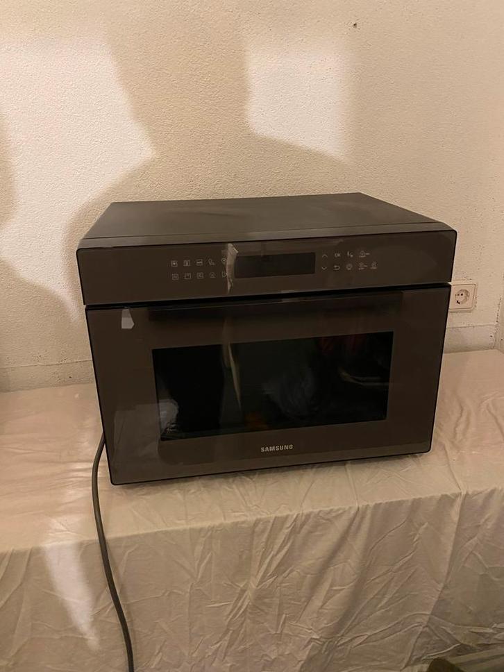 Samsung MC35R8058** Combimagnetron, Witgoed en Apparatuur, Magnetrons, Gebruikt, Inbouw, Combimagnetron, 45 tot 60 cm, Grill, Draaiplateau