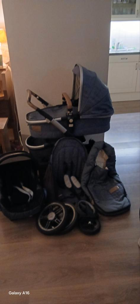 Joolz geo blauw/grijs, Kinderen en Baby's, Kinderwagens en Combinaties, Zo goed als nieuw, Kinderwagen, Overige merken, Ophalen