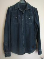 Stoer blauw jeans overhemd REVELATION M snazzeys, Kleding | Heren, Overhemden, Halswijdte 39/40 (M), Zo goed als nieuw, Revelation