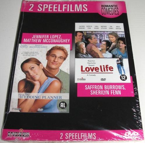 Dvd *** WEDDING PLANNER & LOVE LIFE *** Filmpack *NIEUW*, Cd's en Dvd's, Dvd's | Komedie, Nieuw in verpakking, Romantische komedie