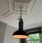 Philips Vintage Fabriekslamp XXL (zwart), Huis en Inrichting, Lampen | Hanglampen, Ophalen, Gebruikt, Industrieel, Metaal
