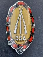 BSA fietsplaatje balhoofdplaatjes, Verzamelen, Ophalen of Verzenden, Gebruikt