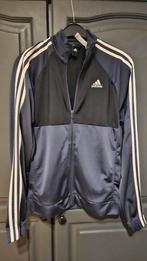 Adidas Trainingspak - Vest en Broek, Kleding | Heren, Sportkleding, Maat 48/50 (M), Zwart, Ophalen of Verzenden, Zo goed als nieuw
