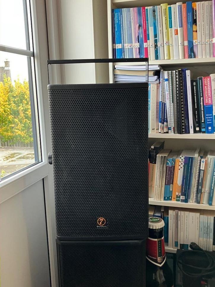 SevenSound Ti 12, Audio, Tv en Foto, Luidsprekers, Gebruikt, Front, Rear of Stereo speakers, 120 watt of meer, Overige merken