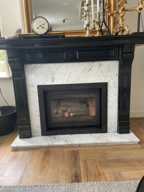 Houtkachel (inbouw) Dik Geurts Instyle 650, Huis en Inrichting, Kachels, Gebruikt, Inbouw, Houtkachel, Hout, Ophalen