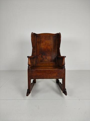 Antieke Lambing Chair / Schommelstoel – ca. 1800, beschikbaar voor biedingen