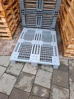 Kunststof pallets 100x120cm met staal verstevigd, Ophalen, Zo goed als nieuw