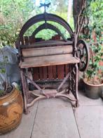 Antieke wringer / mangle, Ophalen, Gebruikt