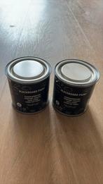 Blackboard paint 2 potjes. Gratis op te halen, Minder dan 5 liter, Ophalen, Zo goed als nieuw, Verf