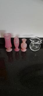 Dutz collection  vaasjes 4 stuks., Huis en Inrichting, Woonaccessoires | Vazen, Overige kleuren, Ophalen of Verzenden, Minder dan 50 cm