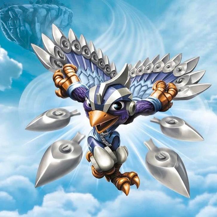 Skylanders Superchargers Storm Blade, Spelcomputers en Games, Games | Overige, Zo goed als nieuw, Avontuur en Actie, 2 spelers
