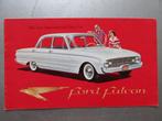 1960 FORD FALCON brochure, Engels, Ophalen of Verzenden, Zo goed als nieuw, Ford