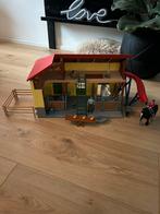 Schleich stal farm boerderij, Kinderen en Baby's, Speelgoed | Overig, Ophalen, Zo goed als nieuw, Jongen