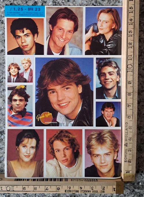Vintage stickervel Goede tijden slechte tijden 1992 GTST, Verzamelen, Stickers, Zo goed als nieuw, Overige typen, Ophalen of Verzenden
