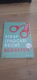 Straf(proces)recht begrepen, gloednieuw in verpakking, Boeken, Ophalen of Verzenden, Zo goed als nieuw, HBO, J.H.J. Verbaan