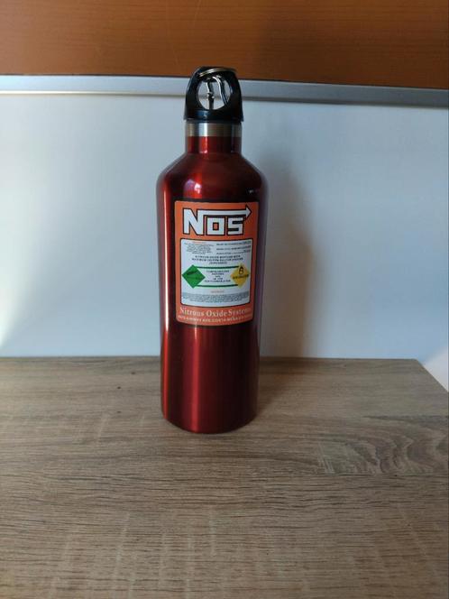 Nieuwe NOS Sportdrinkfles met haak, 500 ml, Sport en Fitness, Bidons, Nieuw, Ophalen