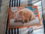 Nieuwe Puzzel - Slapende Puppy 1000 stukjes, Ophalen of Verzenden, 500 t/m 1500 stukjes, Nieuw, Legpuzzel
