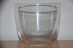 Glazen vaasje of bloempotje., Ophalen of Verzenden, Nieuw, Glas, Minder dan 50 cm