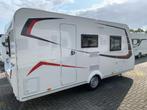 Sterckeman Easy Comfort 472 LJ Luifel Unico Verona, Caravans en Kamperen, Caravans, Sterckeman, Schokbreker, Bedrijf, Treinzit