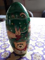 5 in een ei Pasen( groen/geel)hout, Ophalen of Verzenden