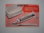 VADEMECUM zeep en tandpasta reclame folder 1955, Ophalen of Verzenden, Zo goed als nieuw, Overige typen