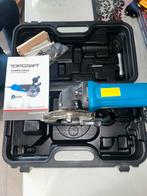 Topcraft Dubbelzaag In Koffer met Accessoires, Ophalen of Verzenden, Zo goed als nieuw, 600 tot 1200 watt, Decoupeerzaag