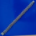 Zilveren armband met Zeeuwse knopen, 835 zilver, Gebruikt, Ophalen of Verzenden, Met bedels of kralen, Zilver