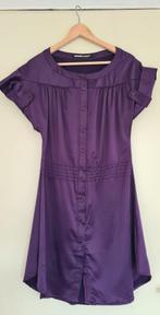 Elegant Purple Button-Down Shirt Dress – Size L, Kleding | Dames, Jurken, Paars, Maat 42/44 (L), Dr. Denim Jeansmakers, Ophalen of Verzenden