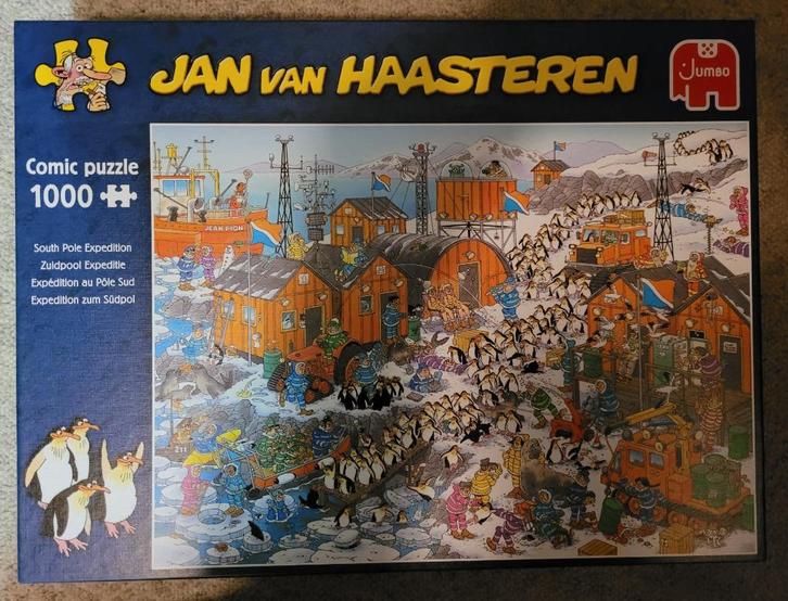Jan van Haasteren puzzels 1000 stukjes, Hobby en Vrije tijd, Denksport en Puzzels, Zo goed als nieuw, Legpuzzel, 500 t/m 1500 stukjes