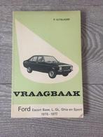 Vraagbaak Ford Escort Mk2 / MKII 1975-1977 P. Olyslager, Auto diversen, Handleidingen en Instructieboekjes, Ophalen of Verzenden
