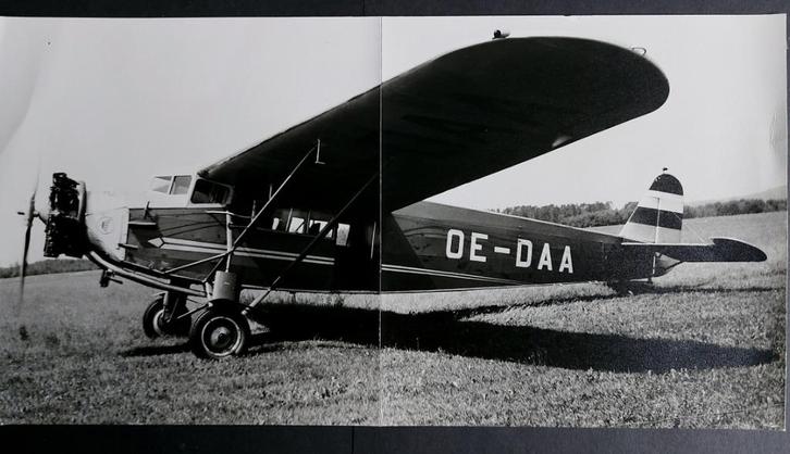 Archieffoto van een Fokker F.XI (F649), Verzamelen, Luchtvaart en Vliegtuigspotten, Gebruikt, Kaart, Foto of Prent, Ophalen of Verzenden
