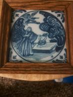 Tichelaar makkum tegel religieus, Antiek en Kunst, Ophalen of Verzenden