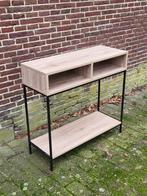 Console Tafel / sidetable 80x30x77 cm, Huis en Inrichting, Tafels | Sidetables, Ophalen, 50 tot 100 cm, Zo goed als nieuw, Metaal