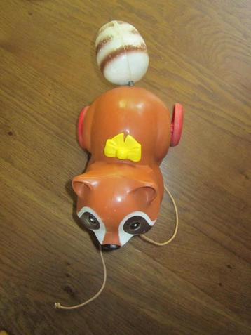 vintage Fisher Price wasbeer 172 uit 1979