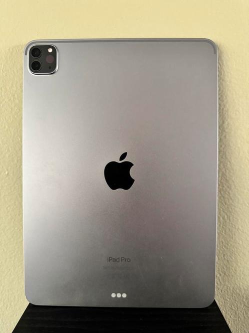 IPad Pro (4e generatie) 256Gb + Magic Keyboard, Computers en Software, Apple iPads, Zo goed als nieuw, Apple iPad, 11 inch, Grijs