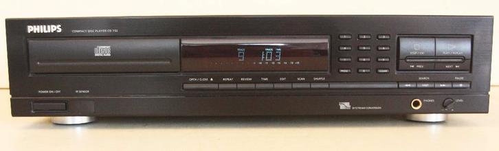 Philips CD 732 CD-Speler / Shuffle Functie / Made In Holland, Audio, Tv en Foto, Cd-spelers, Zo goed als nieuw, Philips, Ophalen of Verzenden