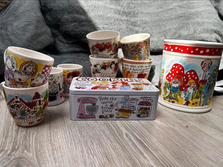 Blond Amsterdam servies, Huis en Inrichting, Keuken | Servies, Zo goed als nieuw, Kop(pen) en/of Schotel(s), Blond Amsterdam, Aardewerk