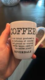 Riverdale mok Coffee, Huis en Inrichting, Keuken | Servies, Zo goed als nieuw, Ophalen