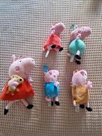 Peppa Pig knuffels/ hangers, Kinderen en Baby's, Speelgoed | Knuffels en Pluche, Overige typen, Zo goed als nieuw, Ophalen