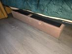 Onderbedbox / Opbergbox voor onder bed taupe kleur, Ophalen of Verzenden, Gebruikt