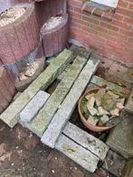 Stenen palen, Tuin en Terras, Palen, Balken en Planken, Ophalen, Gebruikt, Minder dan 180 cm, Palen