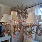 Mooie messing brocante lamp, Huis en Inrichting, Ophalen, Gebruikt, 50 tot 75 cm, Metaal