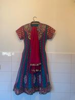 Authentieke Indiase kleding - Carnavalskleding, Kleding | Dames, Ophalen of Verzenden, Zo goed als nieuw, Blauw, Overige typen